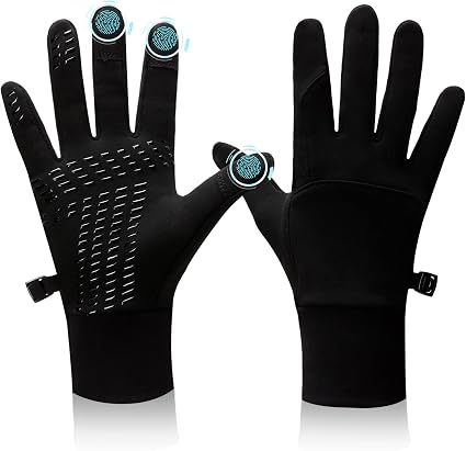 BLUEVER Guantes de Invierno para Running, Ciclismo y Senderismo
